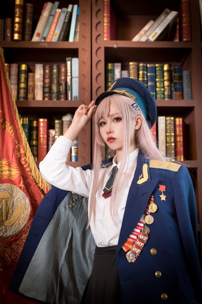 #51【4K】【711(luna)x 阿嗡(Aevo)】 ソ連軍服