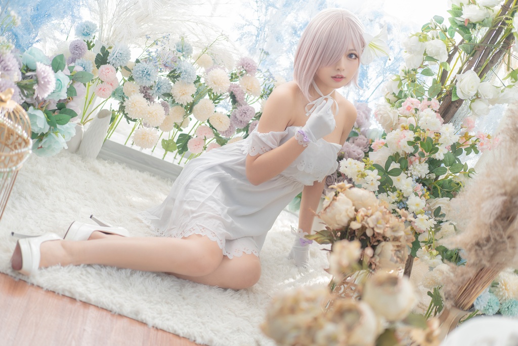 #52【4K】黑貓貓 nekonya Fate Go マシュ・キリエライト 午後のお茶