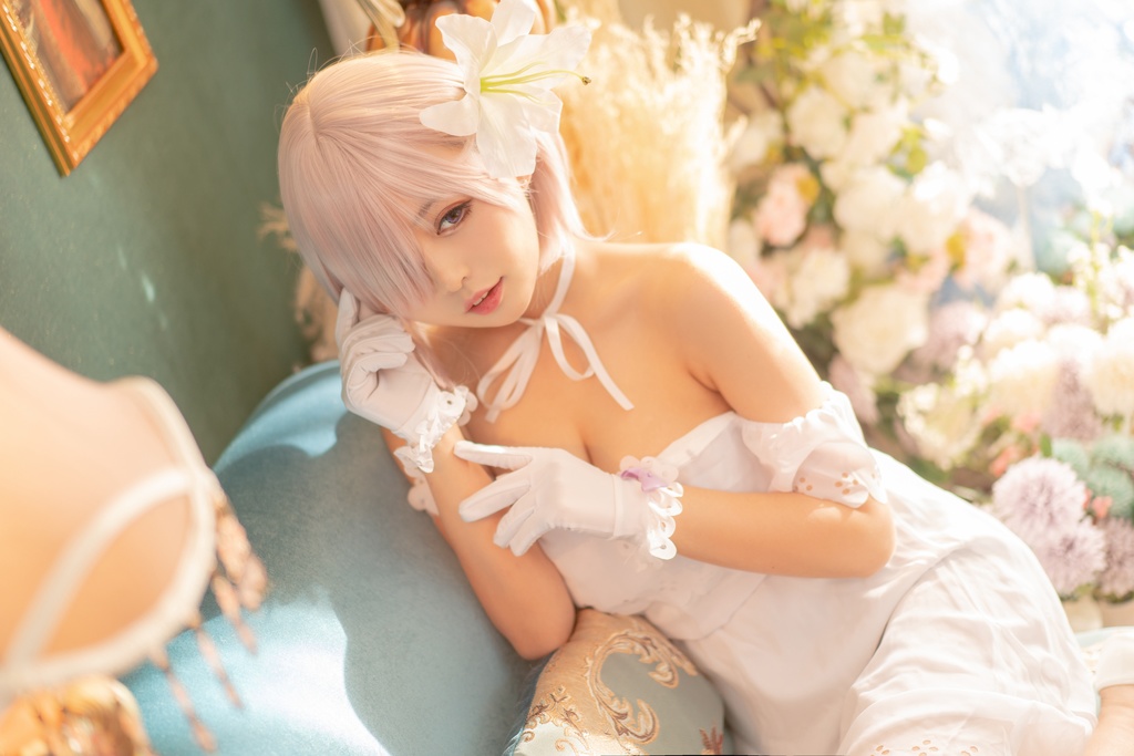 #52【4K】黑貓貓 nekonya Fate Go マシュ・キリエライト 午後のお茶