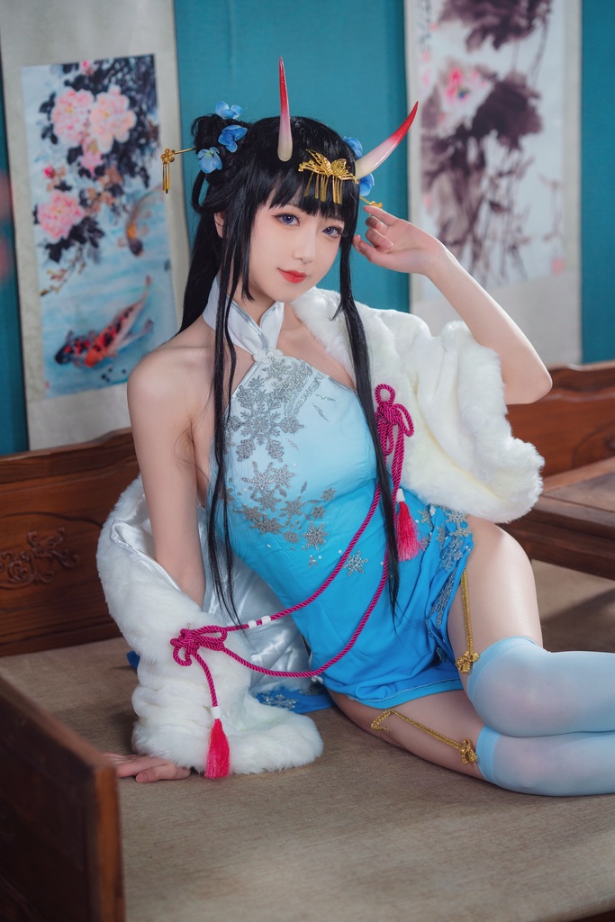 【セール中】#65【4K】弥音音 みいん miya アズールレーン のしろ 礼服 & チャイナドレス