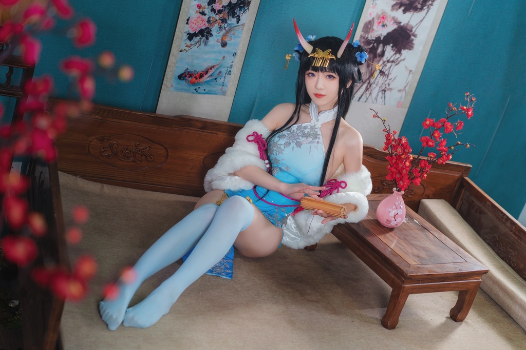 【セール中】#65【4K】弥音音 みいん miya アズールレーン のしろ 礼服 & チャイナドレス