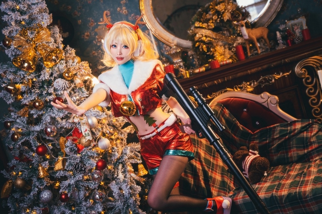 #79【4K】樱岛嗷一 ドールズフロントライン OTS-44 クリスマス