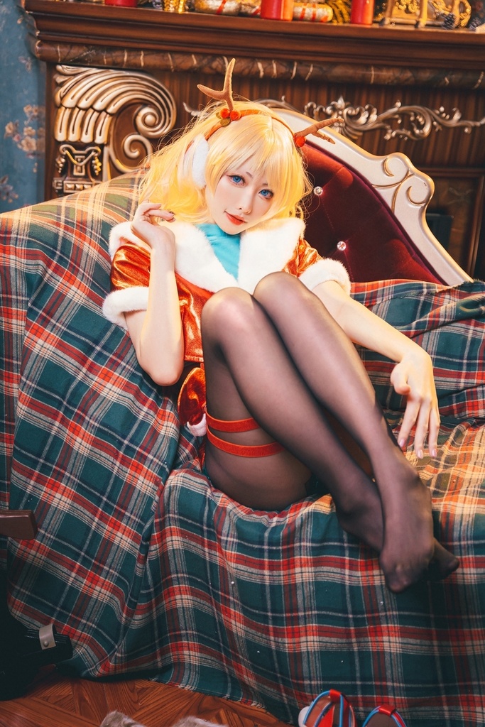 #79【4K】樱岛嗷一 ドールズフロントライン OTS-44 クリスマス