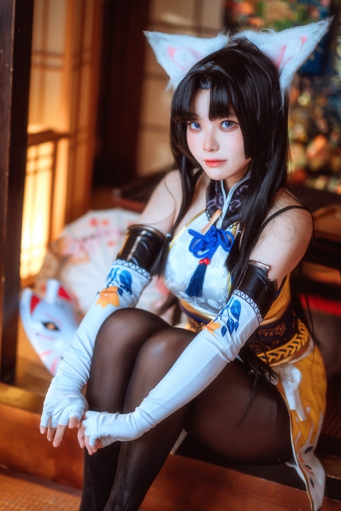 #85【4K】盒原纯壹 Naraka:Bladepoin 土御門胡桃