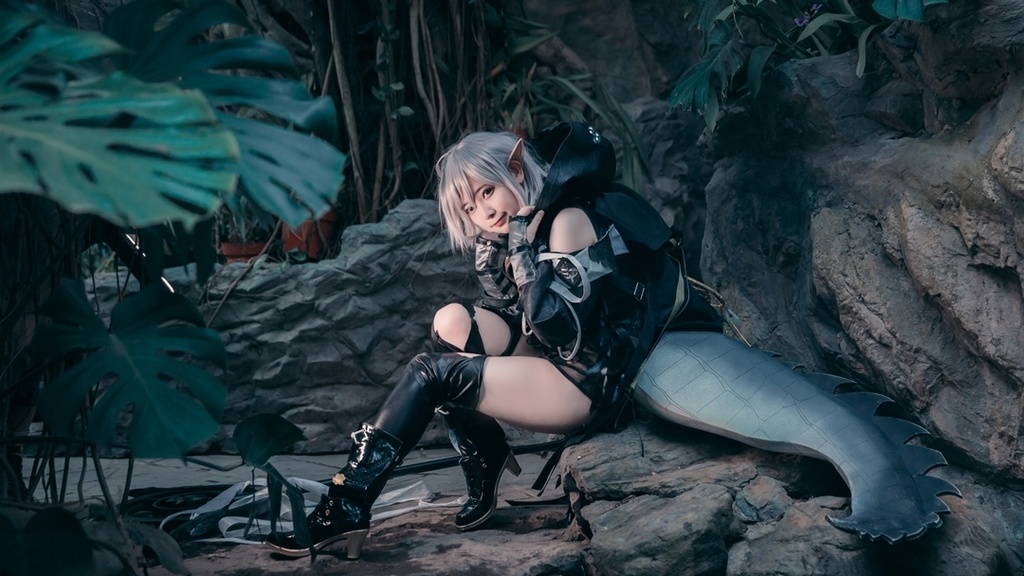 #87【4k】點點 テン アークナイーツ 食鉄獣&トミミ