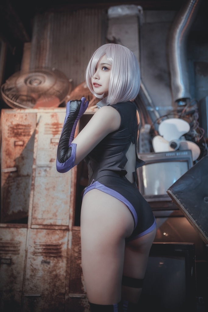 #92【4K】Dakki Fate Go マシュ トレーナー