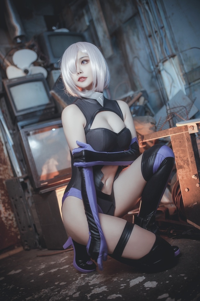 #92【4K】Dakki Fate Go マシュ トレーナー