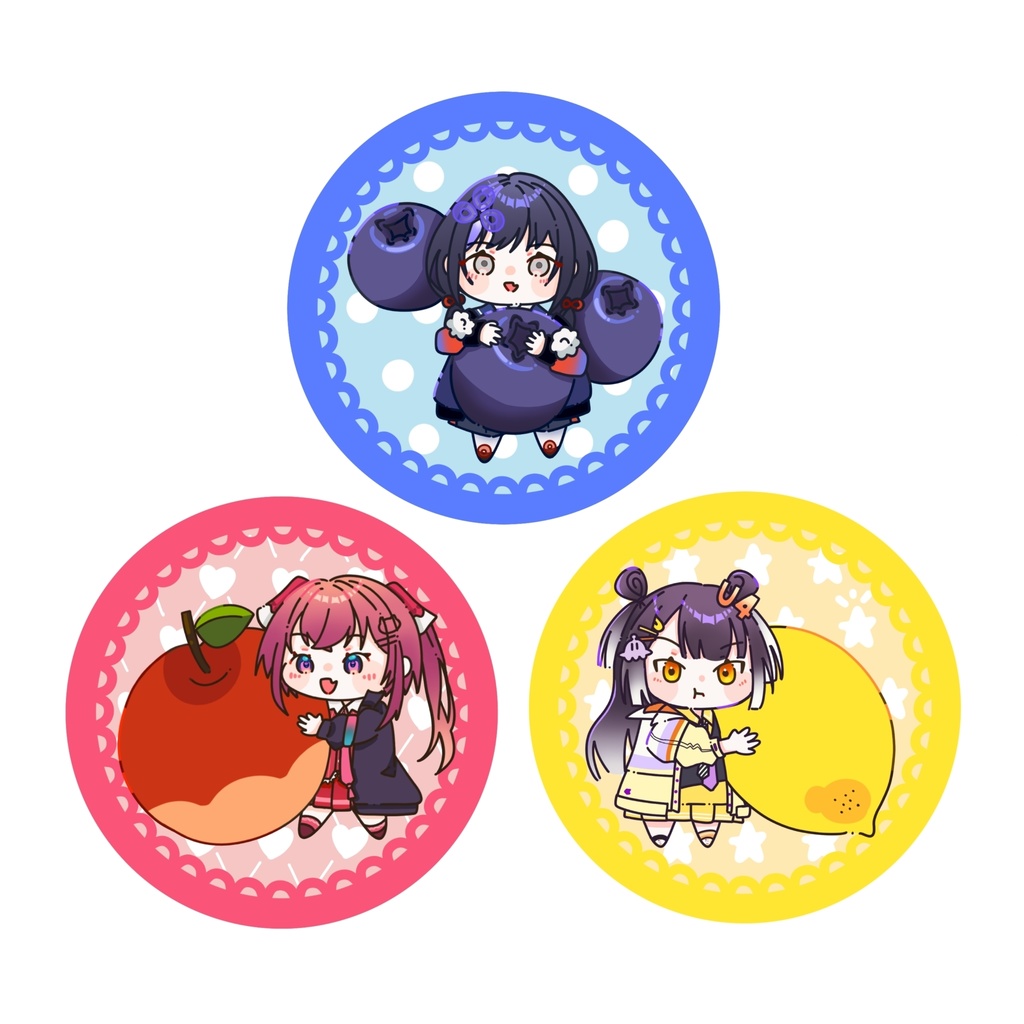 【新作】缶バッジ