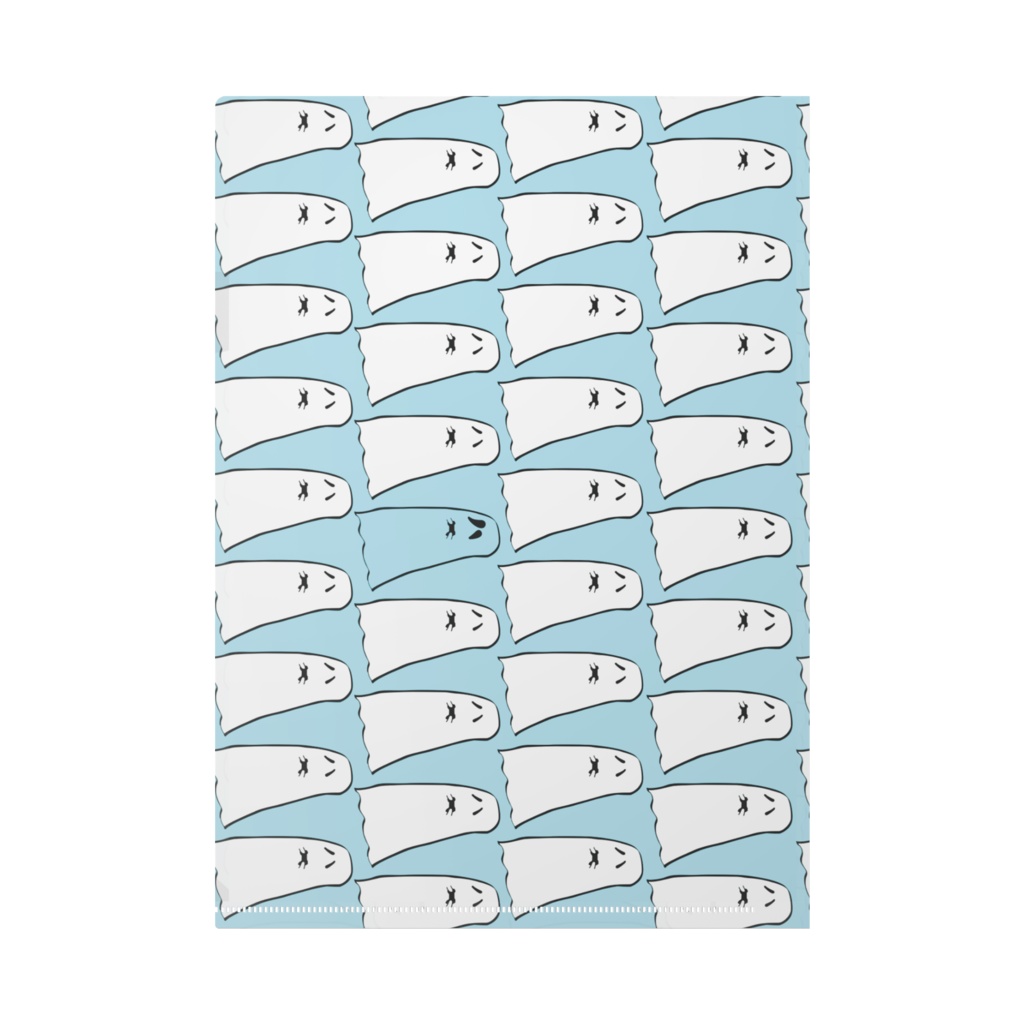 バーチャル悪霊 ぞろぞろクリアファイル