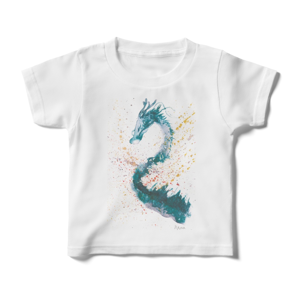 青龍(緑龍)キッズTシャツ