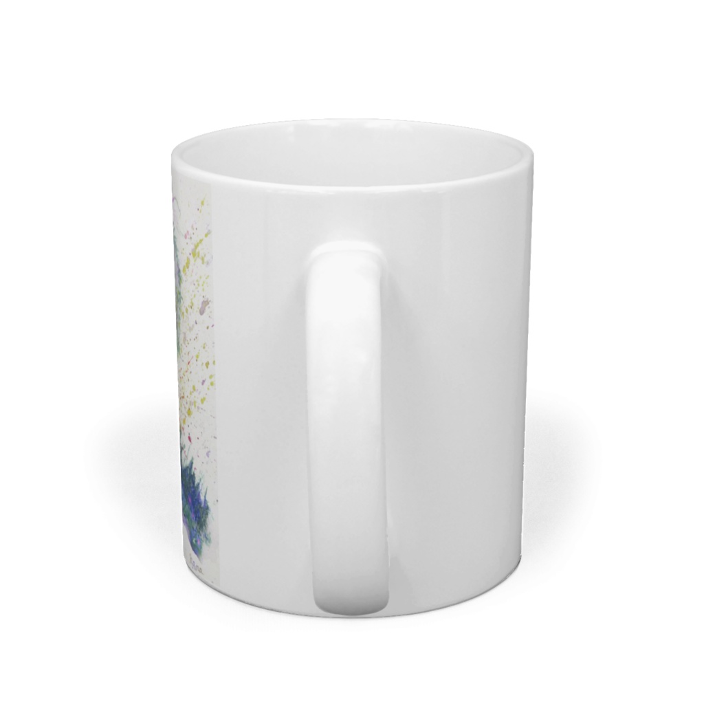 青龍マグカップ-デジタル加工-レインボー