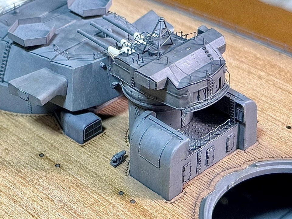 【STLデータ】1/350 戦艦大和 15.5cm副砲 Battleship Yamato 15.5cm Secondary Turret