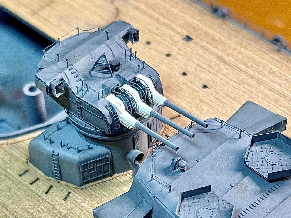 【STLデータ】1/350 戦艦大和 15.5cm副砲 Battleship Yamato 15.5cm Secondary Turret