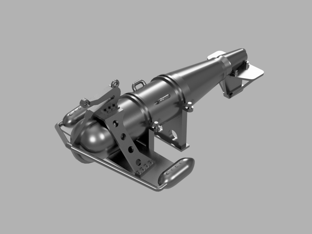 【STLデータ】1/350 日本海軍　パラベーン Paravane