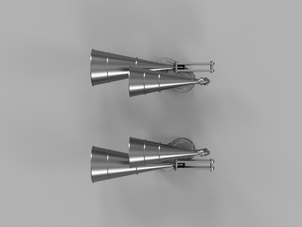 【2025年11月更新】【STLデータ】1/350 日本海軍 22号電探 22go radar