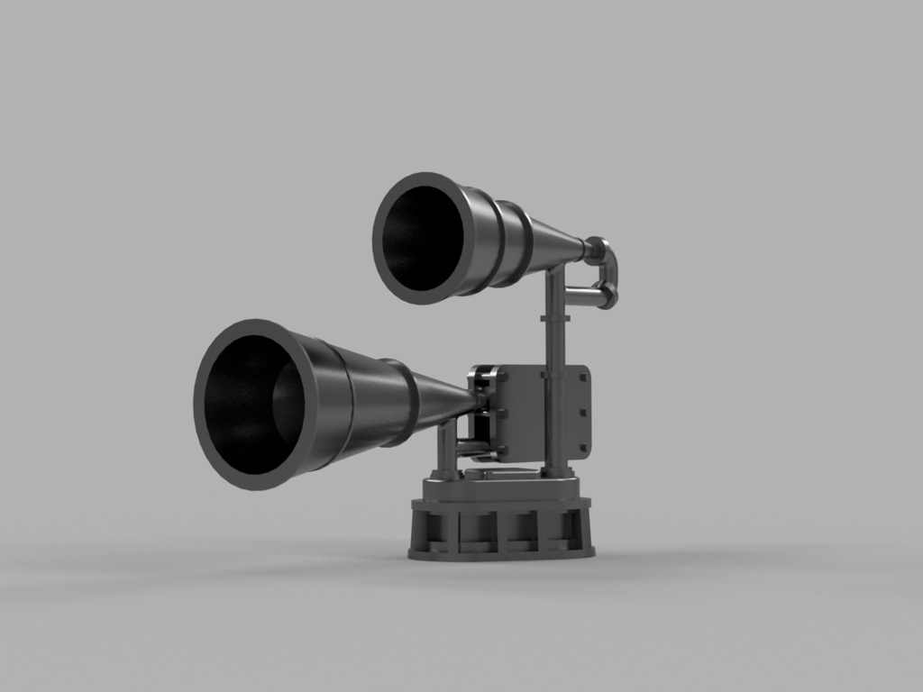 【2025年11月更新】【STLデータ】1/350 日本海軍 22号電探 22go radar