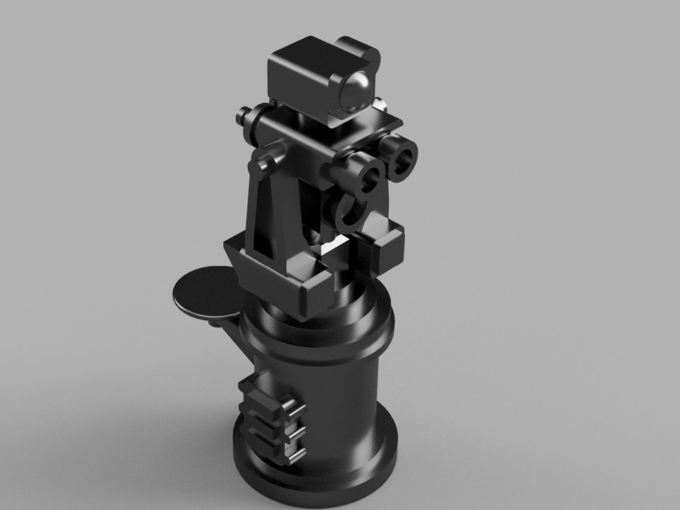 【STLデータ】1/350 日本海軍 二式哨信儀 IJN Type2 IR Communication Device