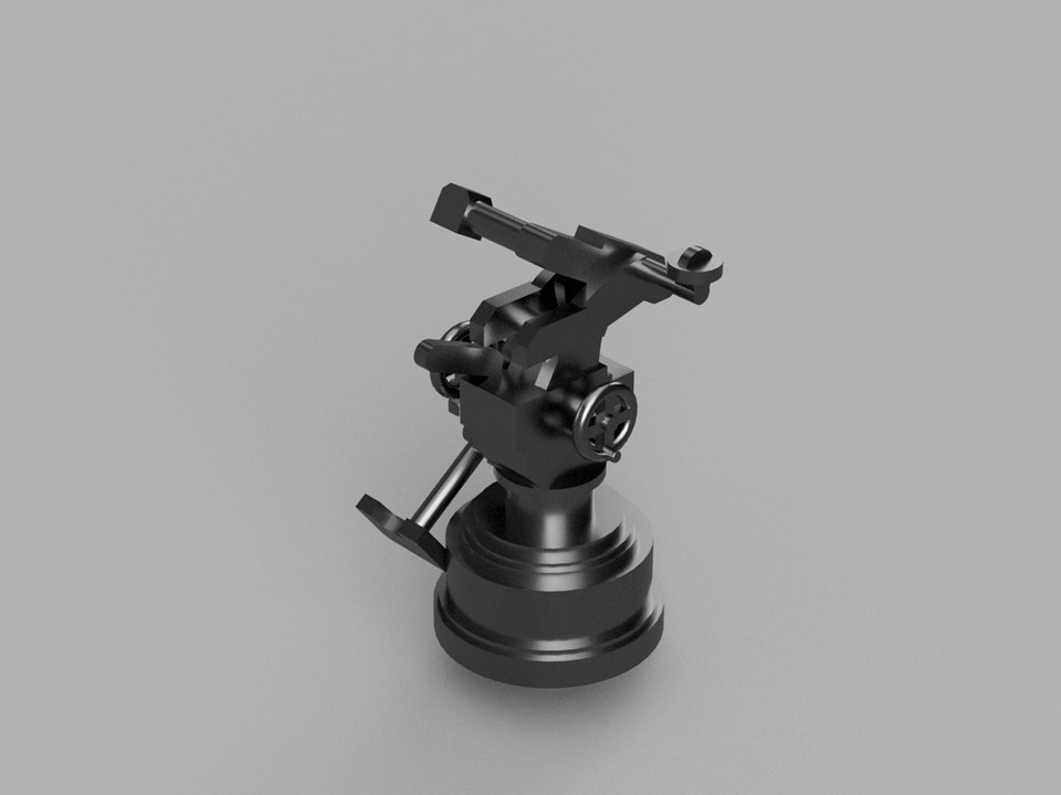 【STLデータ】1/350 日本海軍 機銃射撃指揮装置 IJN Machine Gun Controller