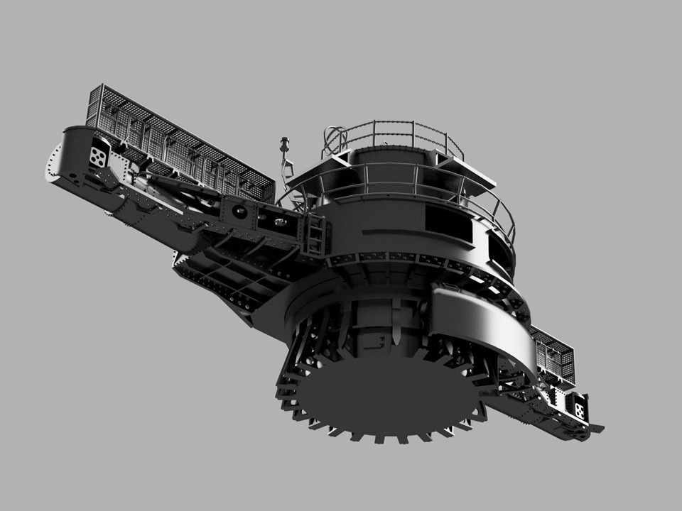 【STLデータ】1/350 戦艦大和 15m測距儀 1945年 Battleship Yamato 15m Rangefinder 1945