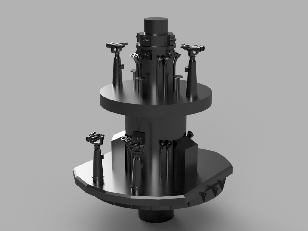 【STLデータ】1/350 戦艦大和 10m測距儀 Battleship Yamato 10m Rangefinder