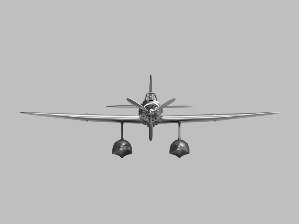 【STLデータ】1/350 E13A1 零式水上偵察機一一型 E13A1 Jake