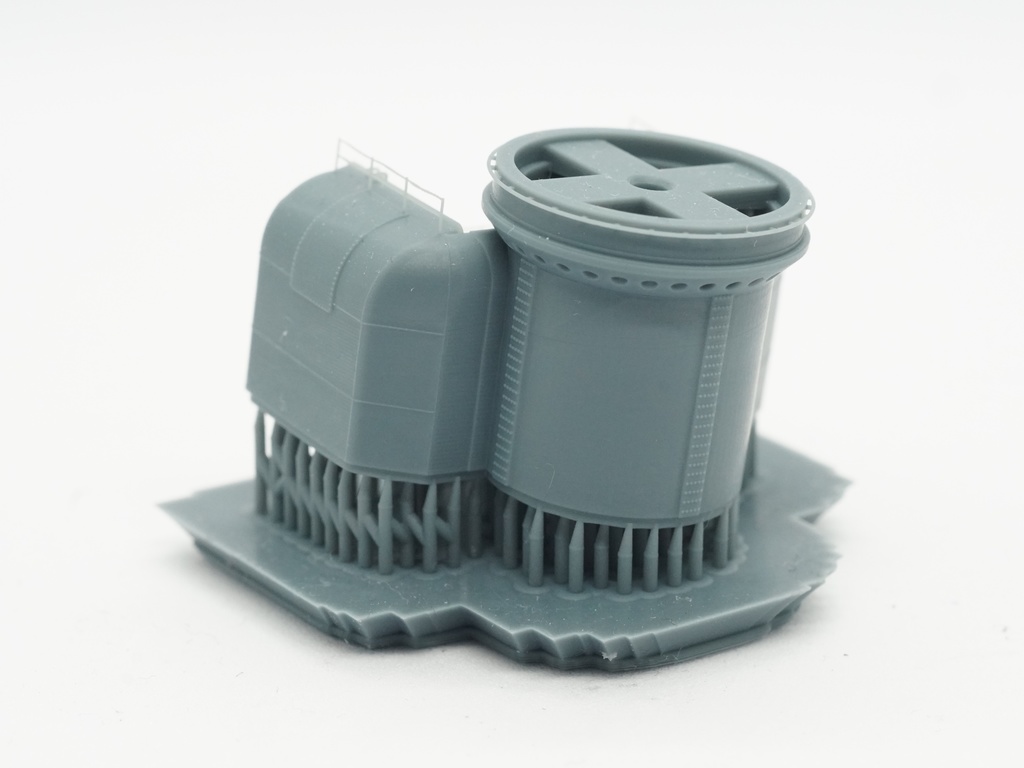 【STLデータ】1/350 戦艦大和 副砲基部 Battleship Yamato Secondary Turret Base