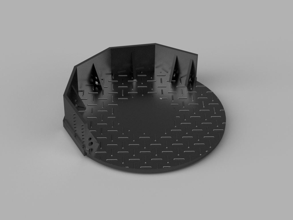 【STLデータ】1/350 戦艦大和 機銃ブルワーク Battleship Yamato Gun Bulwark