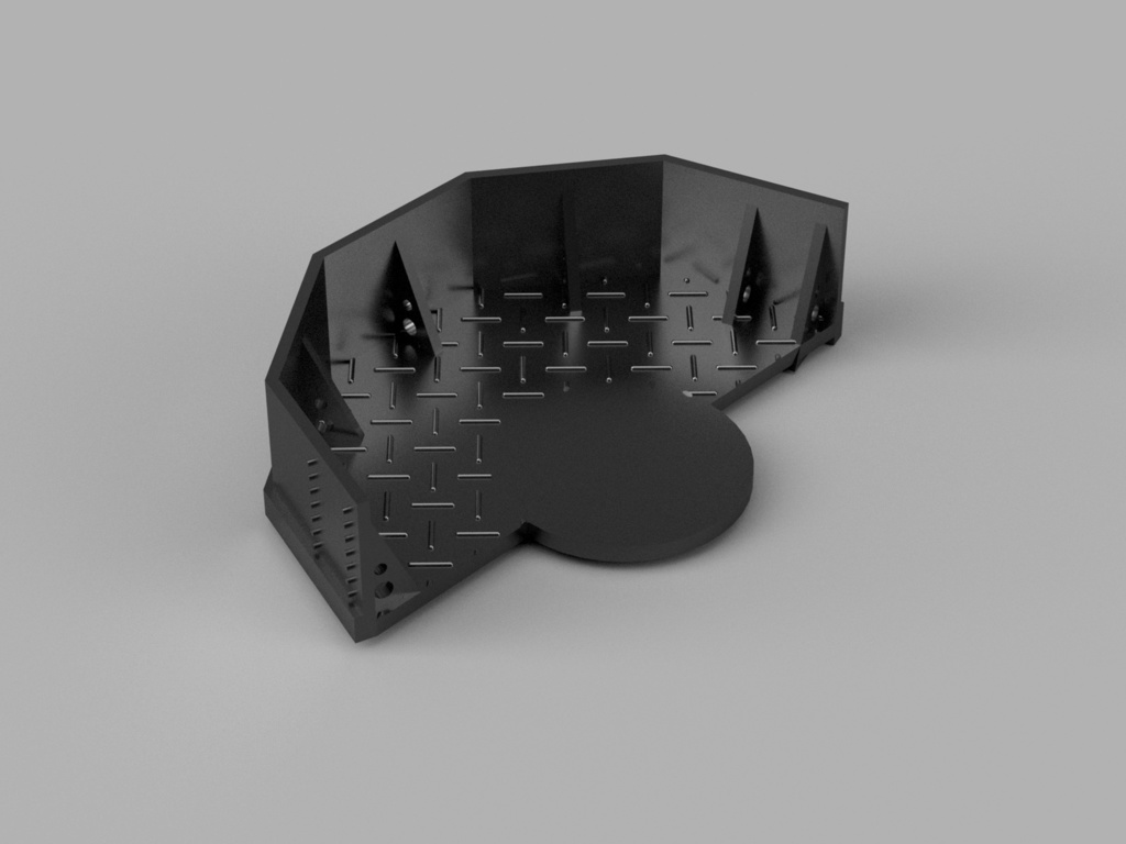 【STLデータ】1/350 戦艦大和 機銃ブルワーク Battleship Yamato Gun Bulwark