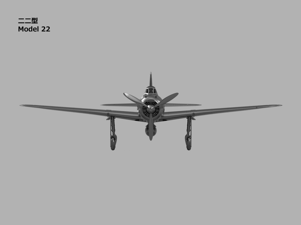 【26年01月更新】【STLデータ】1/350 A6M2b/3/5 零式艦上戦闘機21/32/22/52型 Zero Fighter Model 21/32/22/52