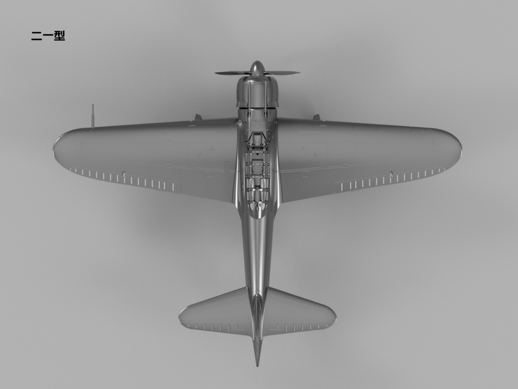 【25年06月更新】【STLデータ】1/350 A6M2b/3/5 零式艦上戦闘機21/32/22/52型 Zero Fighter type 21/32/22/52