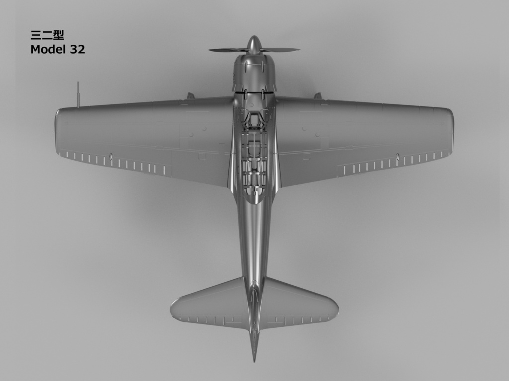 【26年01月更新】【STLデータ】1/350 A6M2b/3/5 零式艦上戦闘機21/32/22/52型 Zero Fighter Model 21/32/22/52