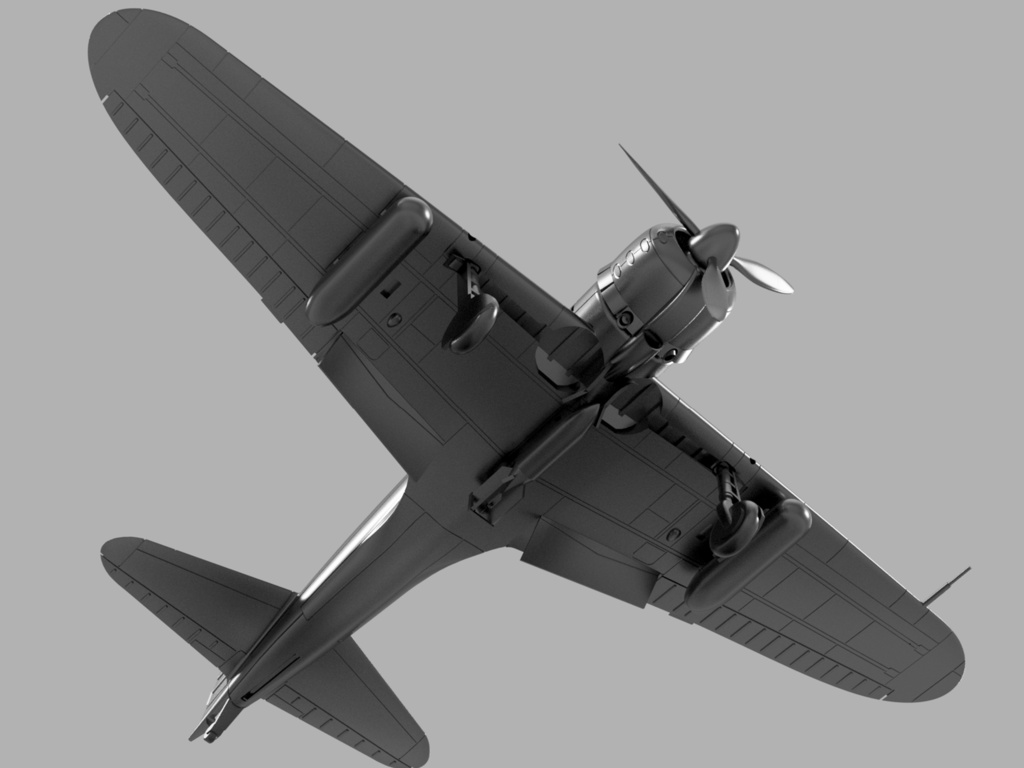 【26年01月更新】【STLデータ】1/350 A6M2b/3/5 零式艦上戦闘機21/32/22/52型 Zero Fighter Model 21/32/22/52