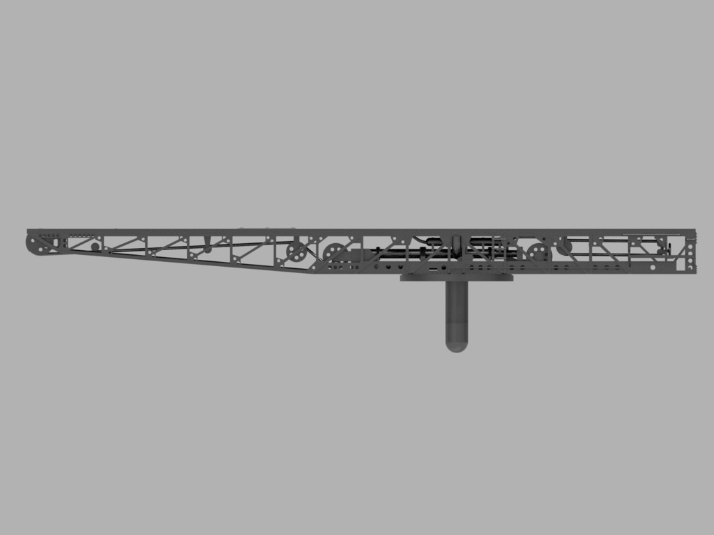 【STLデータ】1/350 呉式二号五型カタパルト Type Kure 2go5 Catapult