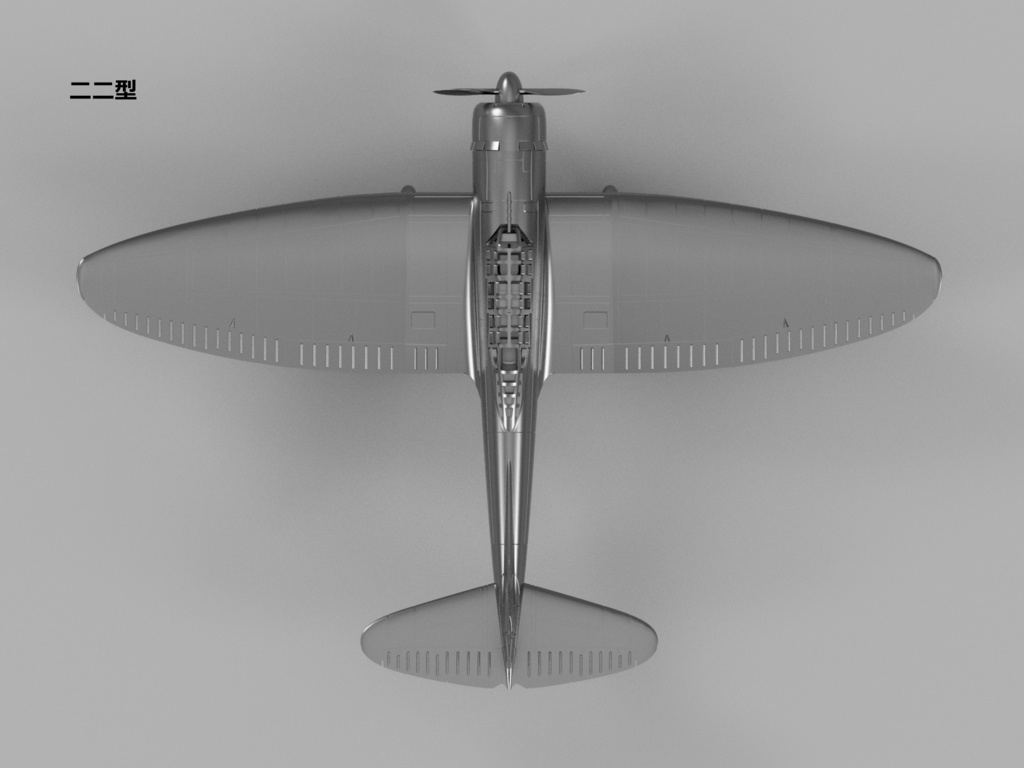 【STLデータ】1/350 D3A1/2 九九式艦上爆撃機11/22型 Type99 Carrier Bomber