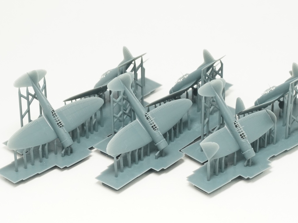 【STLデータ】1/350 D3A1/2 九九式艦上爆撃機11/22型 Type99 Carrier Bomber