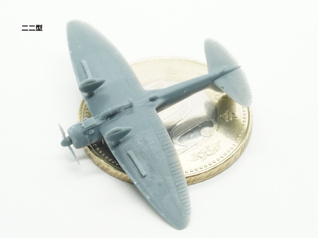 【STLデータ】1/350 D3A1/2 九九式艦上爆撃機11/22型 Type99 Carrier Bomber