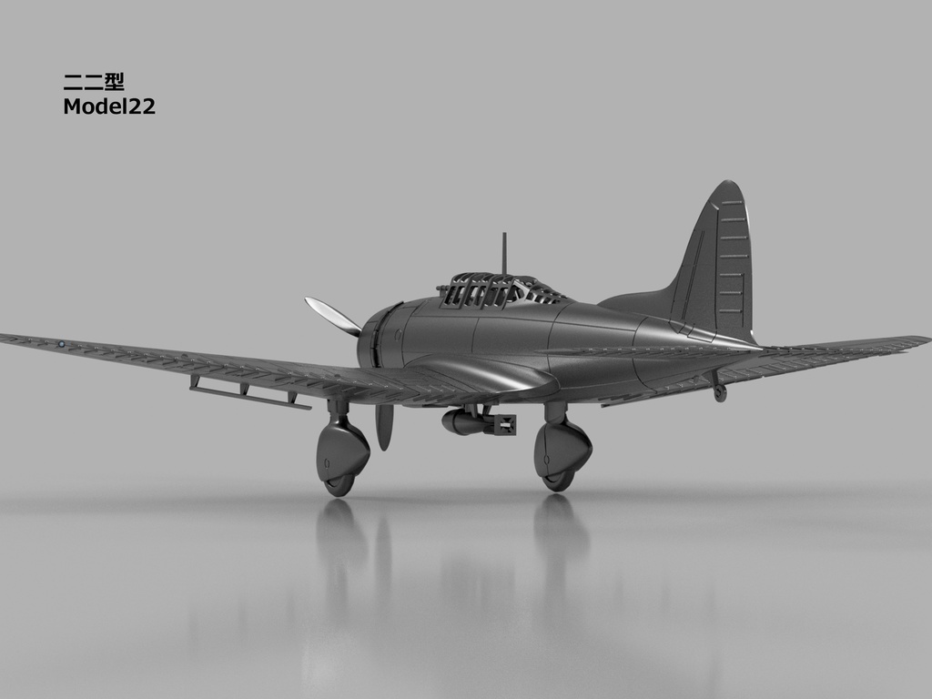 【26年01月更新】【STLデータ】1/350 D3A1/2 九九式艦上爆撃機11/22型 Type99 Carrier Bomber