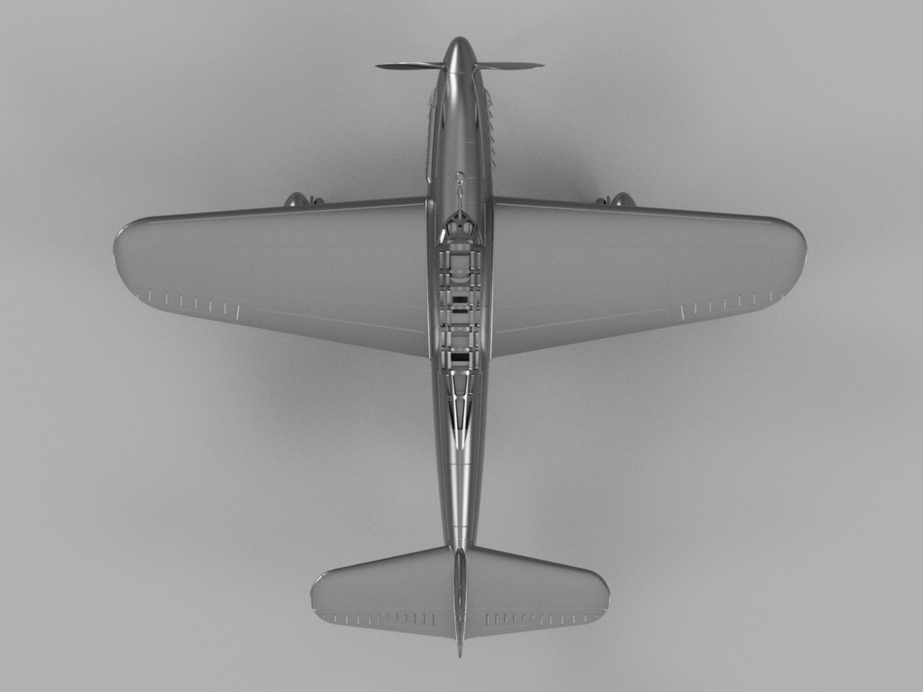 【STLデータ】1/350 D4Y1 彗星11型 Carrier Bomber Suisei