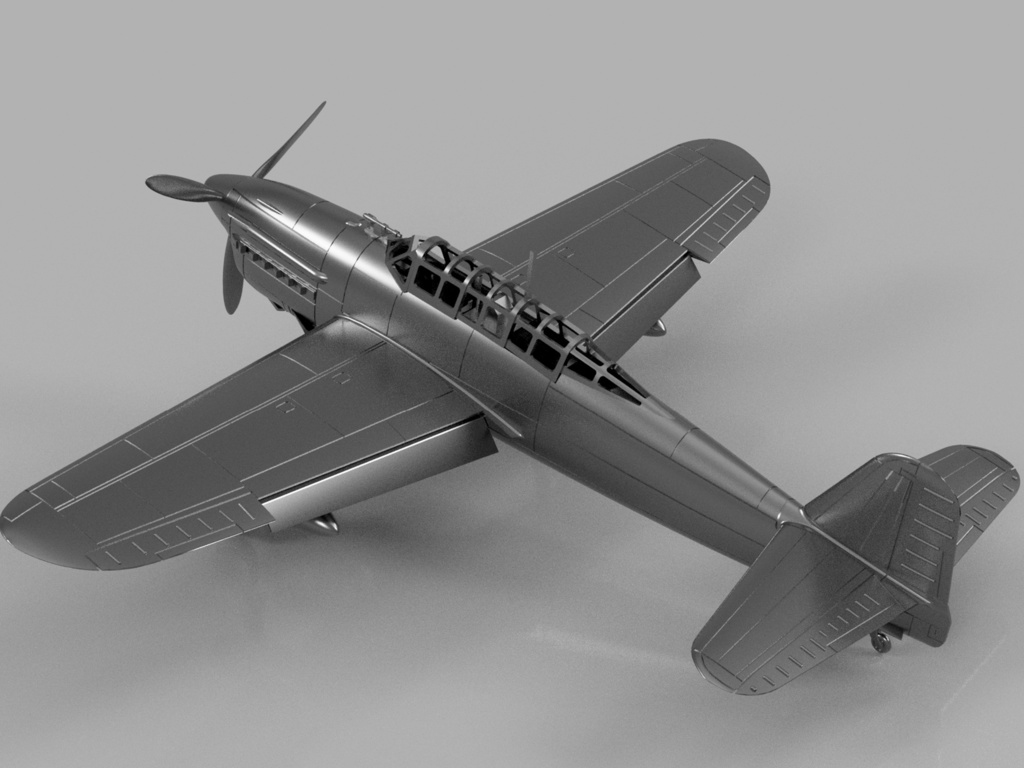 【STLデータ】1/350 D4Y1 彗星11型 Carrier Bomber Suisei