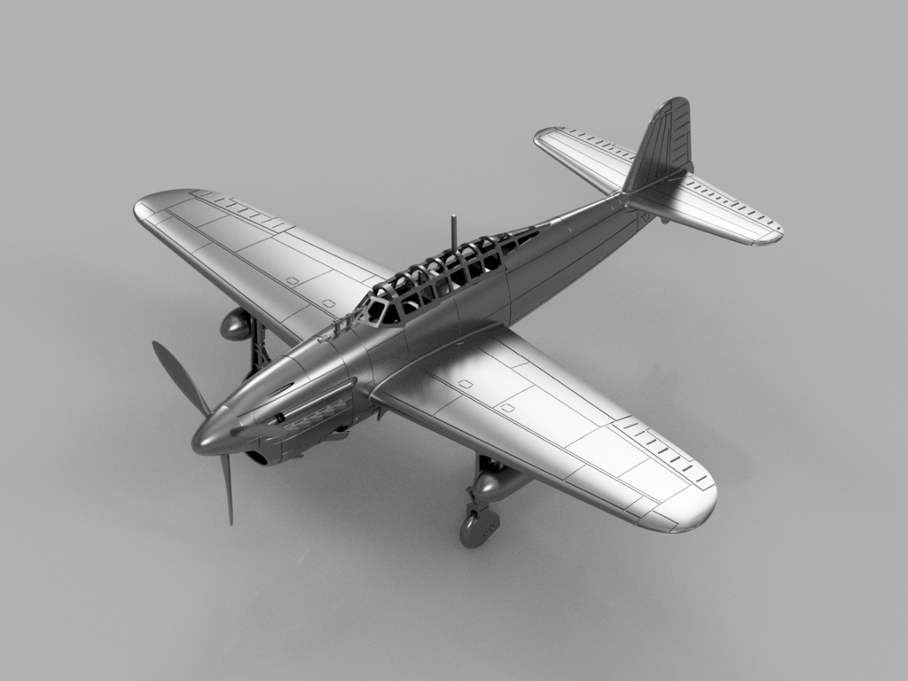 【STLデータ】1/350 D4Y1 彗星11型 Carrier Bomber Suisei