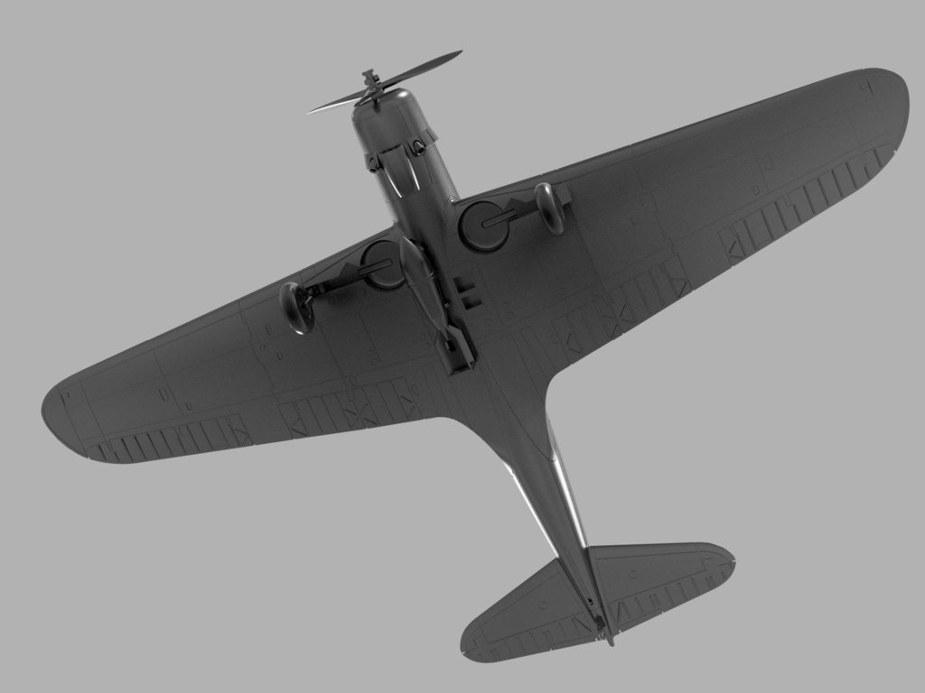 【STLデータ】1/350 B5N2 九七式三号艦上攻撃機 Type97 Torpedo Bomber
