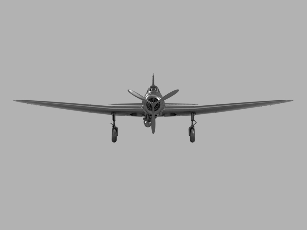 【STLデータ】1/350 B5N2 九七式三号艦上攻撃機 Type97 Torpedo Bomber