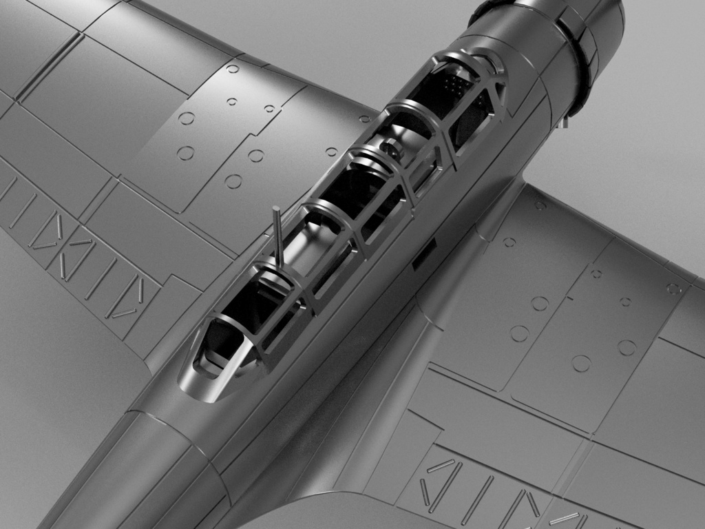 【STLデータ】1/350 B5N2 九七式三号艦上攻撃機 Type97 Torpedo Bomber