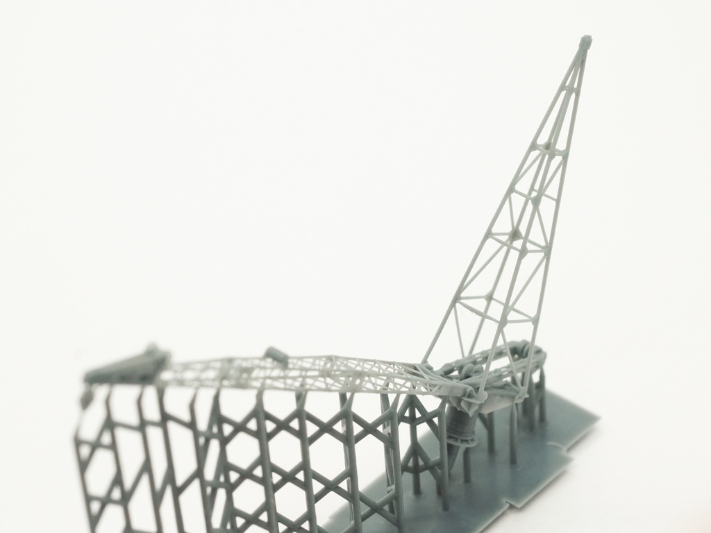 【STLデータ】1/350 戦艦大和クレーン Battleship Yamato Crane
