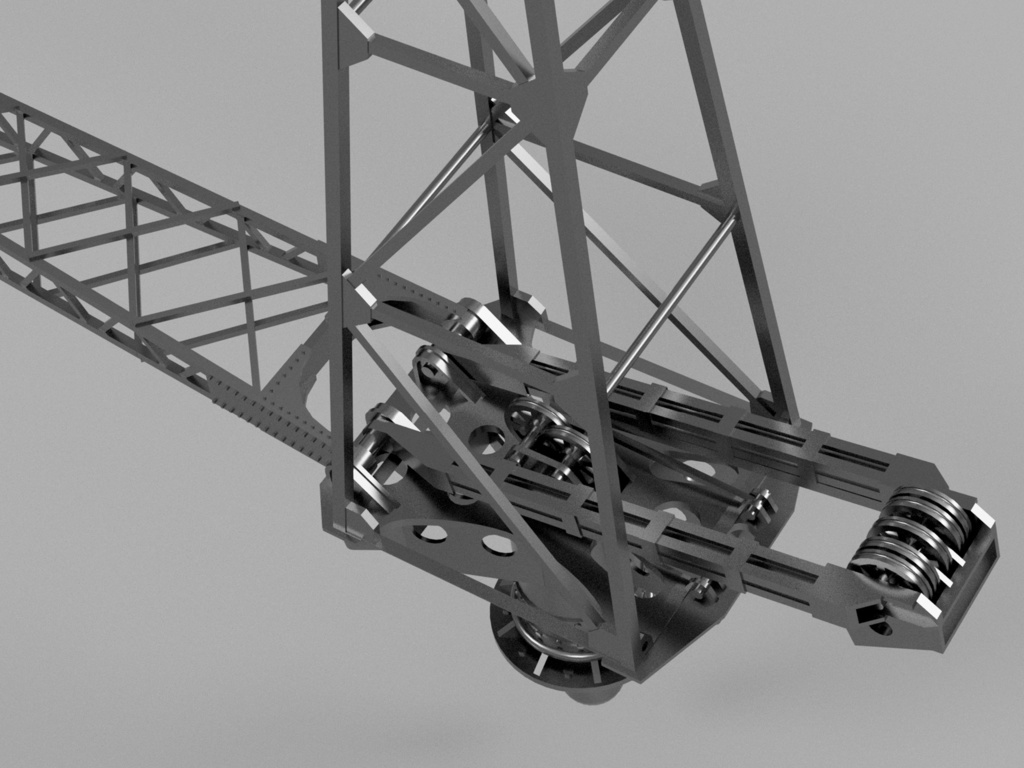 【STLデータ】1/350 戦艦大和クレーン Battleship Yamato Crane