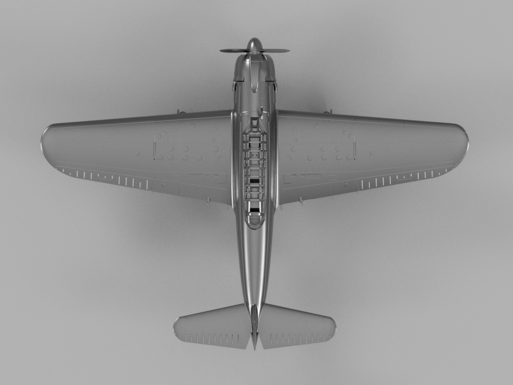 【STLデータ】1/350 B6N2 天山一二型 Tenzan Type12 Torpedo Bomber