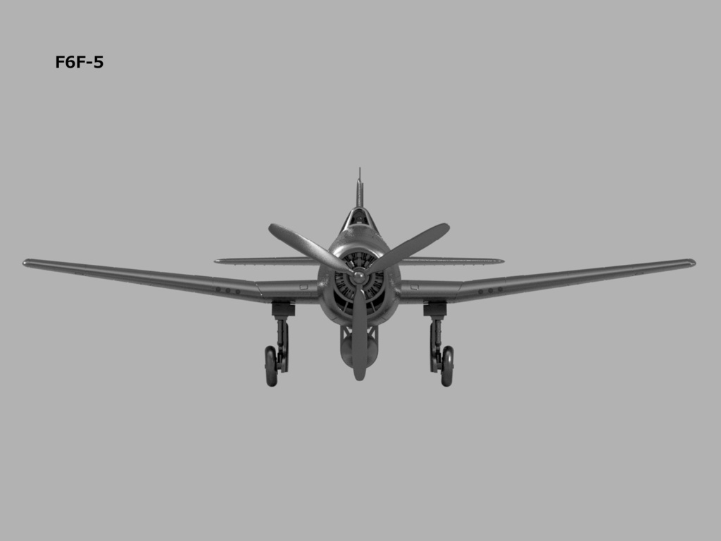 【2025年08月更新】【STLデータ】1/350 F6F-3/3N/5/5N ヘルキャット Hellcat