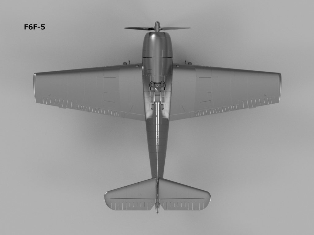 【2025年08月更新】【STLデータ】1/350 F6F-3/3N/5/5N ヘルキャット Hellcat