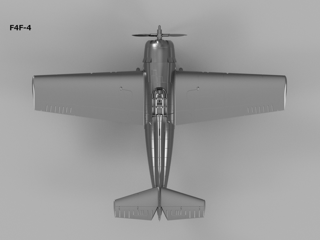 【2025年08月更新】【STLデータ】1/350 F4F-4/FM-1/FM-2 ワイルドキャット Wildcat