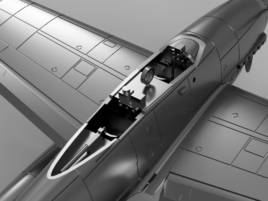 【STLデータ】1/350 M6A1 晴嵐 Seiran